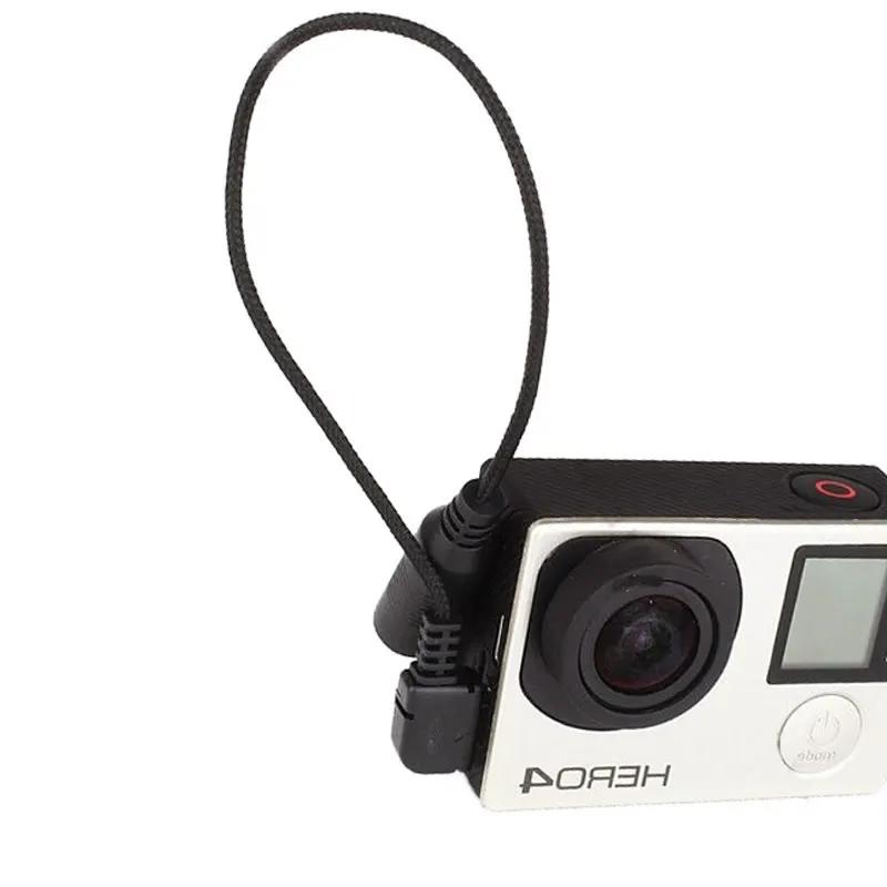 GoPro Hero 3 3 + 4 ī޶ 3.5mm ̴ USB ũ, ũ  ̺